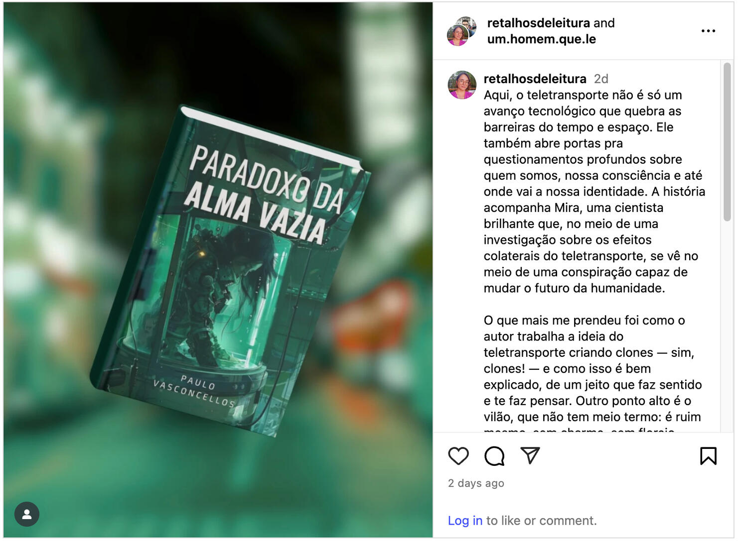 Review Paradoxo da Alma Vazia
