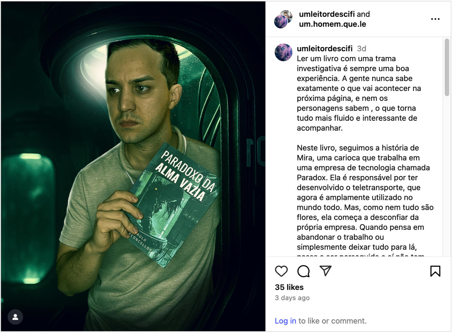 Review Paradoxo da Alma Vazia